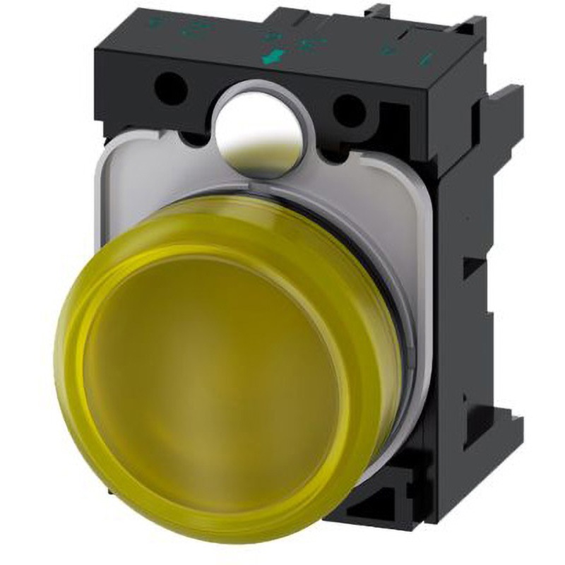 3SU1102-6AA30-1AA0 パイロットランプ 表示灯 Siemens LED灯 SIRIUS ACTシリーズ プラスチック SIEMENS 1個 3SU1102-6AA30-1AA0