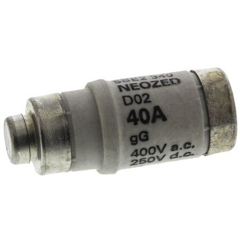 5SE2340 ボトルヒューズ Neozed Siemens， 定格電流  D02， 400V ac SIEMENS セラミック製 サイズΦ15.3×36mm 1袋(10個) 5SE2340