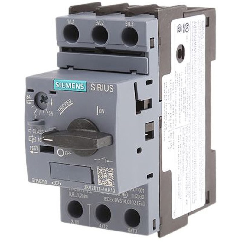 3RV2011-1HA10 モータプロテクタ Siemens 1個 SIEMENS 【通販モノタロウ】