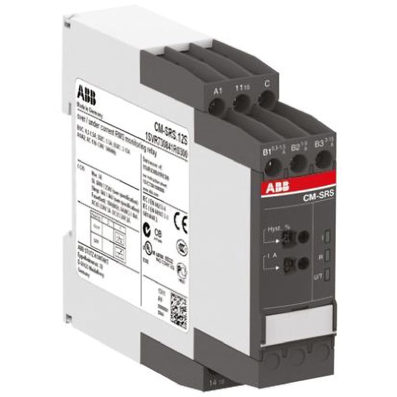 1SVR730840R0200 モニタリングリレー ABB SPDT 24→240V ac/dc 22.5mm ABB 1個 1SVR730840R0200