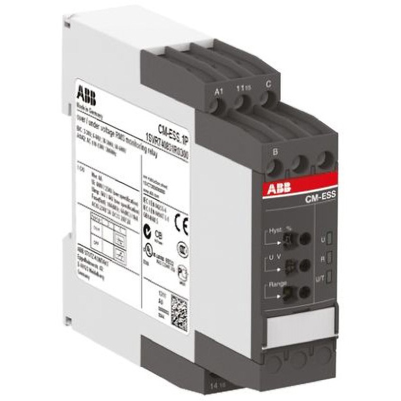1SVR730831R1300 モニタリングリレー ABB SPDT 220→240V ac 22.5mm ABB 1個 1SVR730831R1300 25,445円