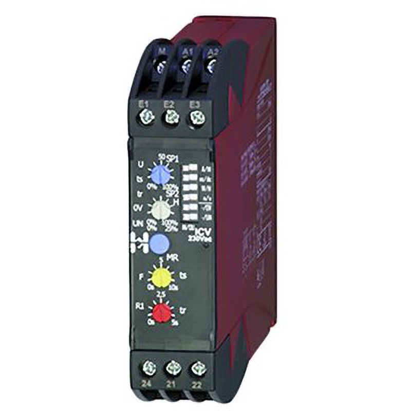 ICV 230Vac モニタリングリレー Hiquel DPDT 230V ac 93.5mm 1個 Hiquel 【通販モノタロウ】