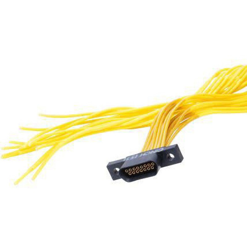 DB0000400E252B0 リード付Micro D-subコネクタ Cinch DCDAシリーズ 1.27mmピッチ  ストレート メス 1個 CINCH 【通販モノタロウ】