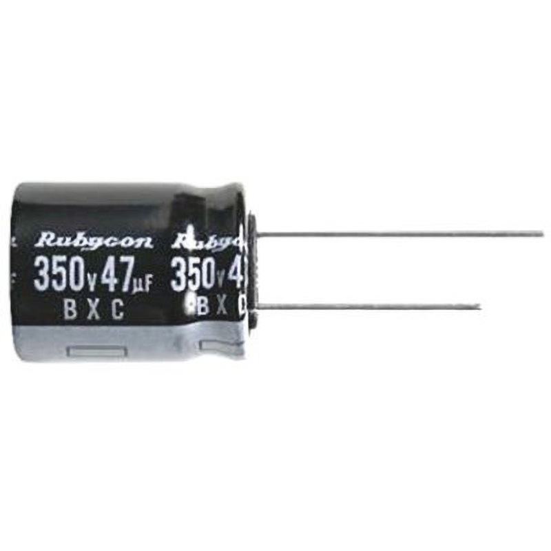 350BXC47MEFC16X20 ルビコン 電解コンデンサ 47μF 1箱(600個) ルビコン 【通販モノタロウ】 51,588円