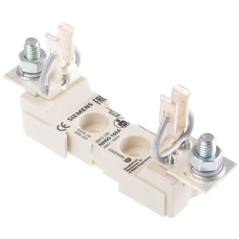 3NH3030 レール取り付けヒューズホルダ Siemens 160A， 690V ac 1袋(3個) SIEMENS 【通販モノタロウ】