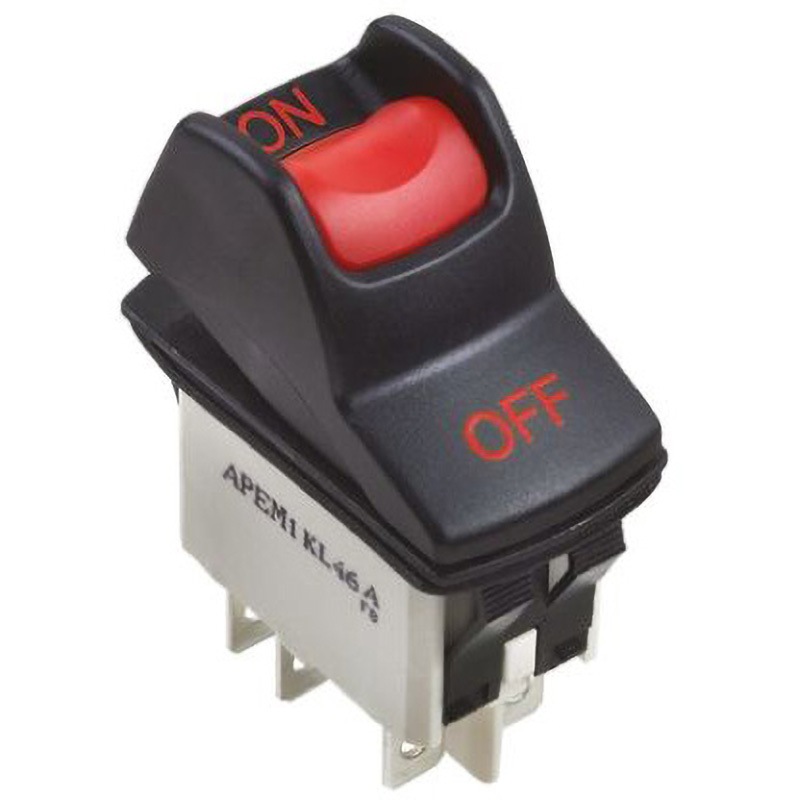 KL462AKXA126N01026 ロッカースイッチ APEM (アペム社) 1個 APEM 【通販モノタロウ】