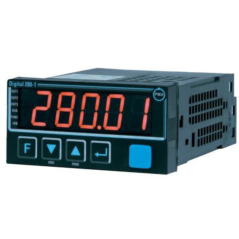 温度インジケータ 40T48 シリーズ Gefran 40T-48-4-00-RR-0-0-0-0 (64-2028-11) D280-110-1000D-000 温度インジケータ P.M.A D280-1 シリーズ 1個