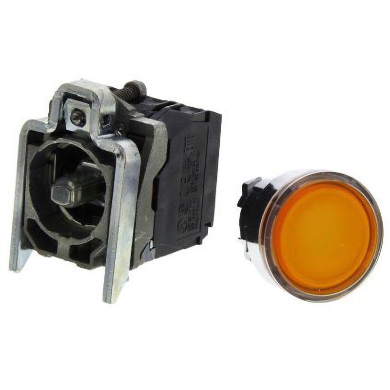 XB4BW35B5 照光式押しボタンスイッチ Harmony×B4シリーズ， 22mm， Schneider Electric シュナイダーエレクトリック 1個 XB4BW35B5
