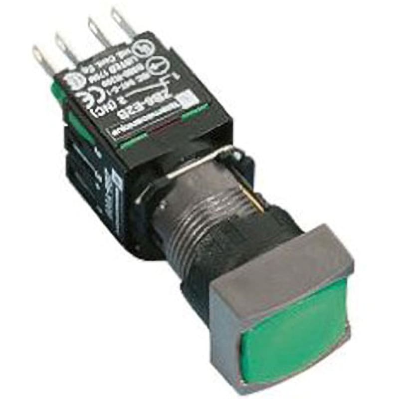XB6DF3B1B 照光式押しボタンスイッチ Harmony×B6シリーズ， 16mm， Schneider Electric シュナイダーエレクトリック 1個 XB6DF3B1B