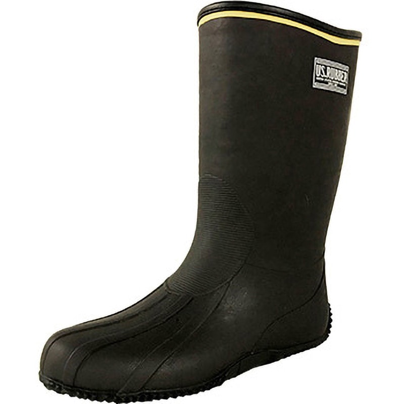 RMA-1903 U.S.RUBBER 耐アルカリ長靴 オカモト ブラウン色 サイズ23cm