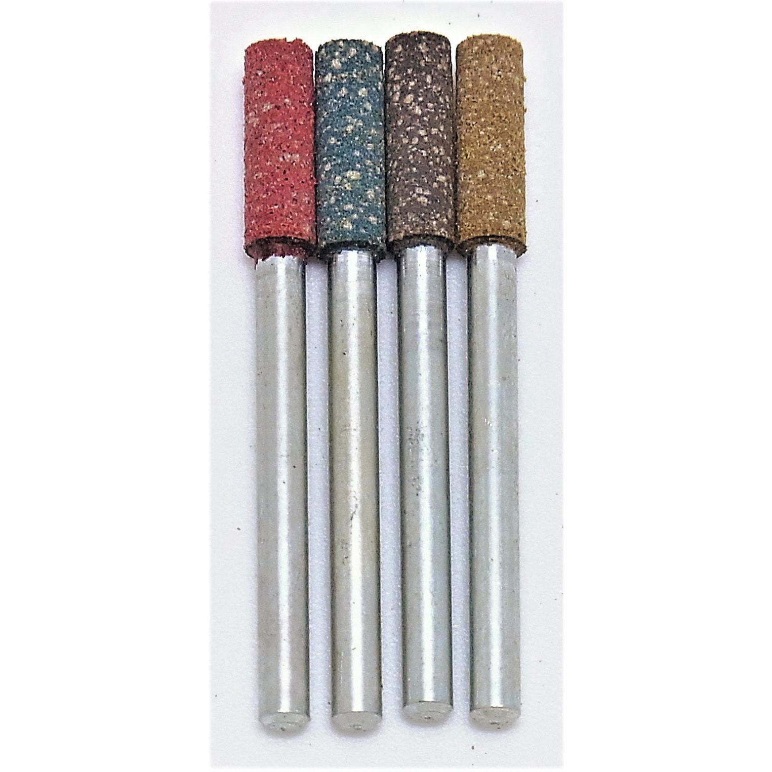 0180F06173 軸付きゴム砥石 ダイテック 粒度WA#180 寸法Φ6×17×3mm 1本