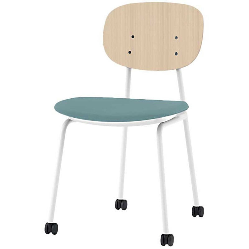 KLD-730C-WAA4 オリカチェア ネスティングタイプ WOODtoneセットカラー：WA  座：布地張り＜配送時組立サービス付＞ 1台 イトーキ 【通販モノタロウ】 28,587円