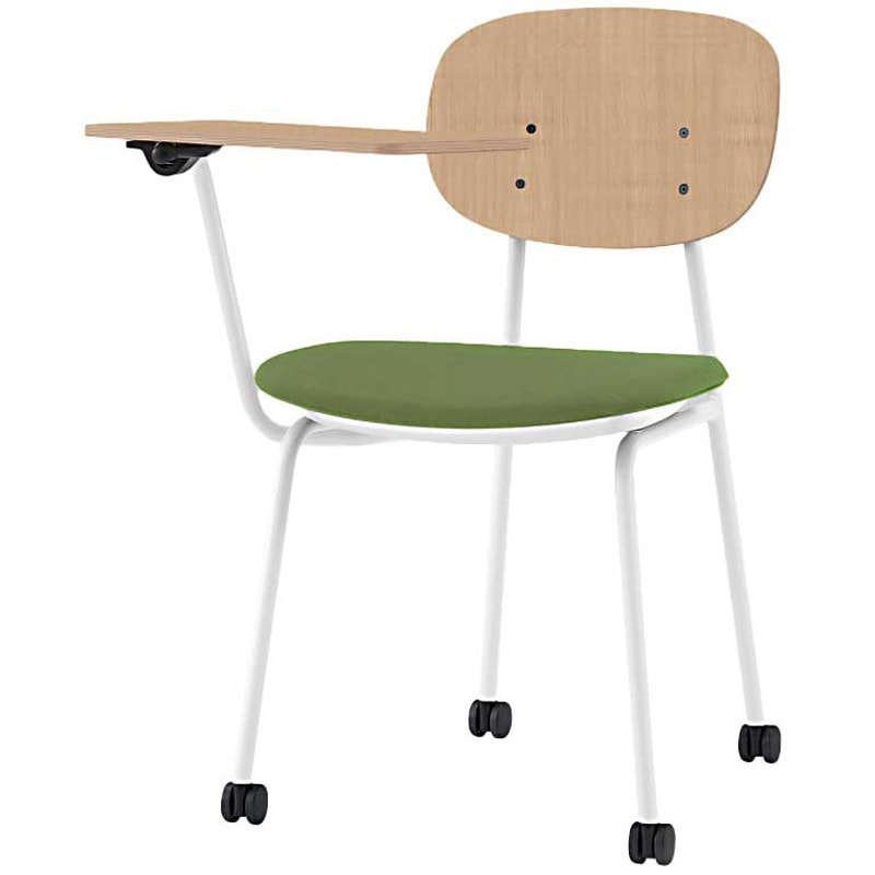 KLD-732C-WDQ3 オリカチェア テーブル付ネスティングタイプ WOODtoneセットカラー：WD  座：布地張り＜配送時組立サービス付＞ 1台 イトーキ 【通販モノタロウ】