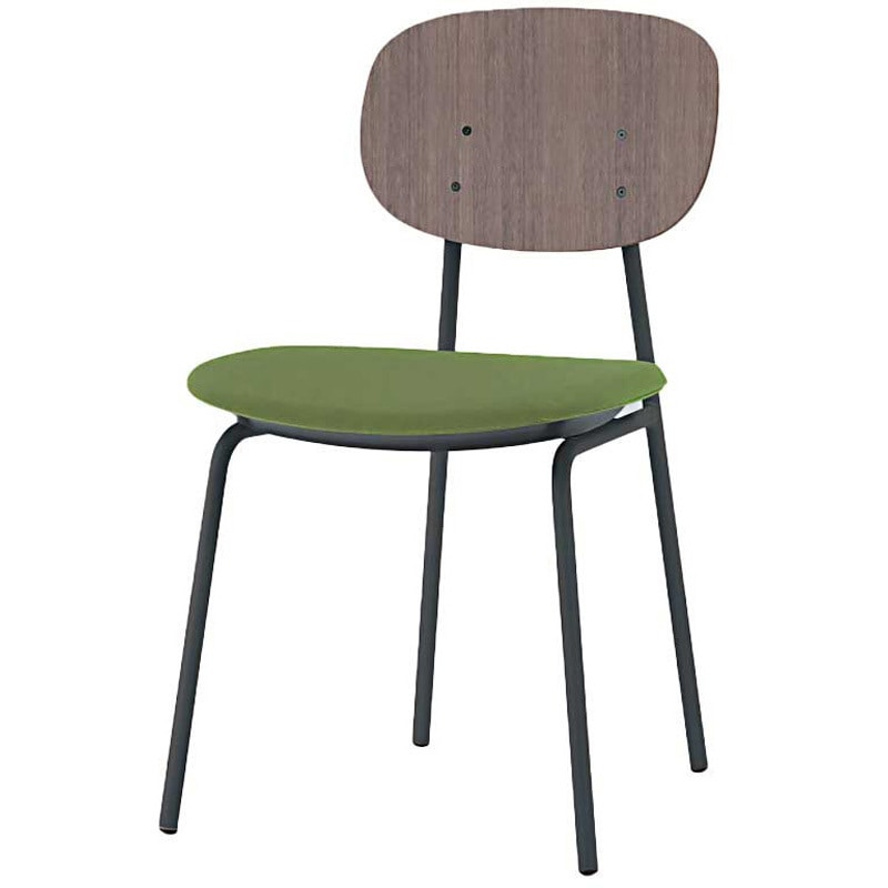 KLD-760C-TNQ3 オリカチェア 4本脚タイプ WOODtone セットカラー：TN 座：布地張り＜配送時組立サービス付＞ 1台 イトーキ 【通販モノタロウ】