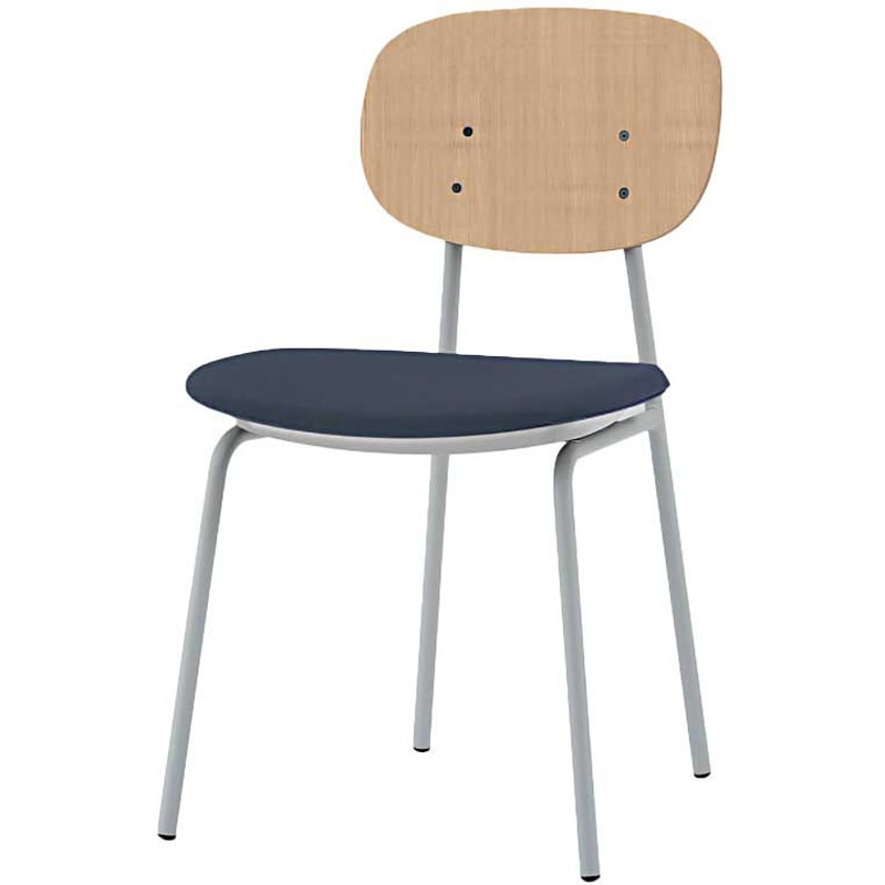 KLD-760C-GDN2 オリカチェア 4本脚タイプ WOODtone セットカラー：GD 座：布地張り＜配送時組立サービス付＞ 1台 イトーキ 【通販モノタロウ】 27,937円