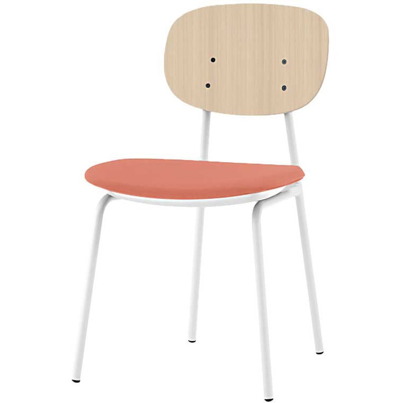 KLD-760C-WAD3 オリカチェア 4本脚タイプ WOODtoneセットカラー：WA 座