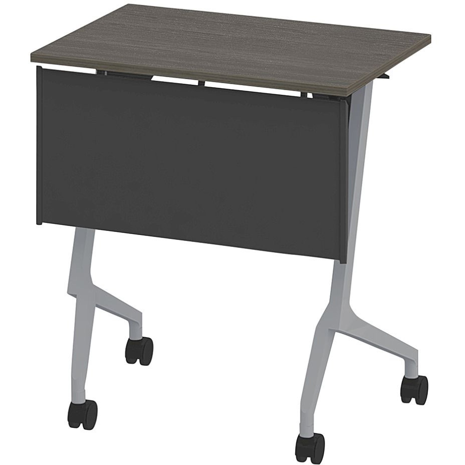 THN-064KX1-Z581 折りたたみテーブル スレント 樹脂幕板付＜配送時組立サービス付＞ イトーキ 色(天板)71/アッシュドオークD 高さ720mm幅650mm奥行450mm  THN-064KX1-Z581