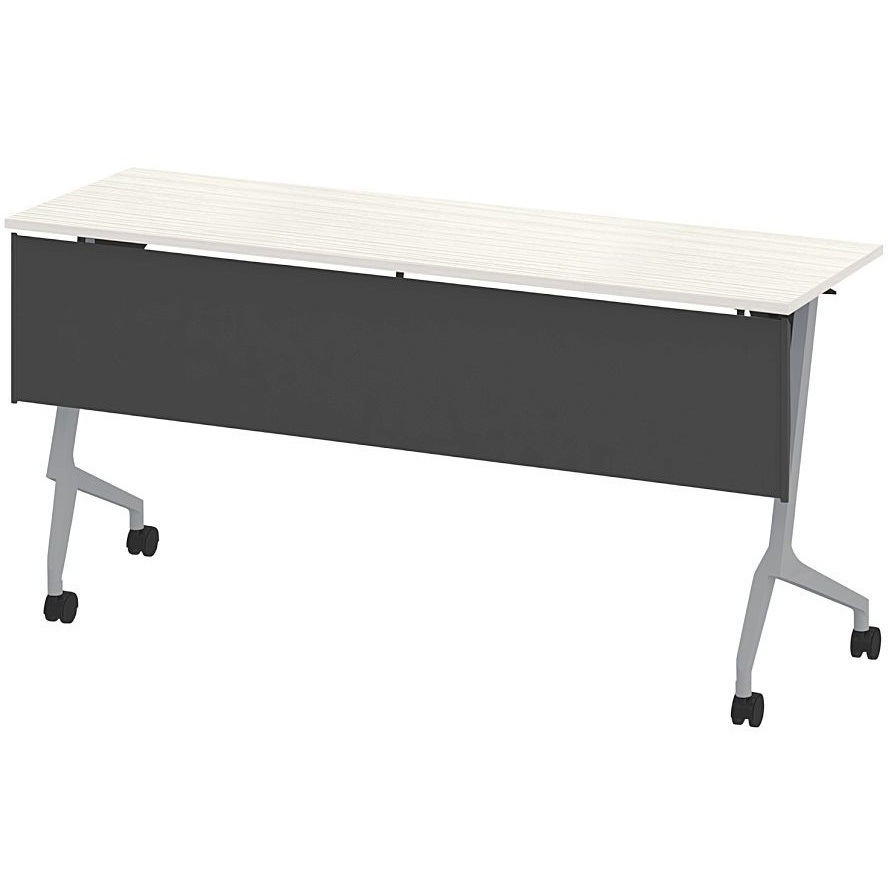 THN-154KX1-Z561 折りたたみテーブル スレント 樹脂幕板付＜配送時組立