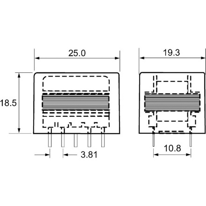 Z21806C OEP オーディオトランス OEP 長さ25mm 7,298円