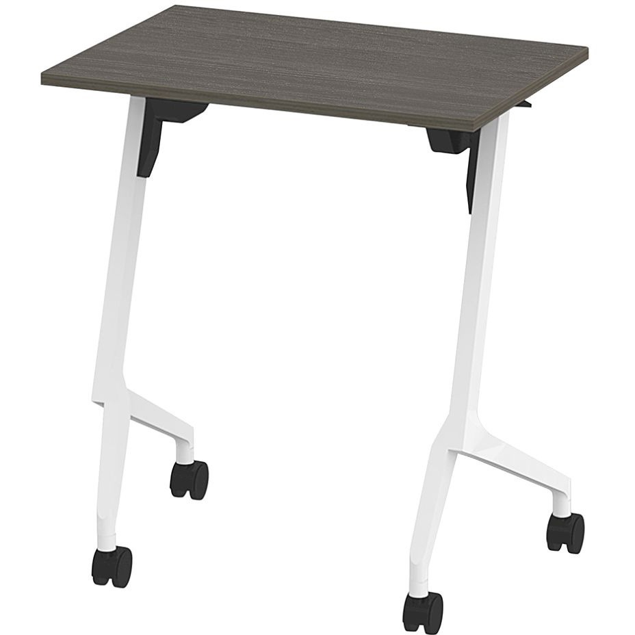 THN-064LS1-W981 折りたたみテーブル スレント 棚付＜配送時組立サービス付＞ イトーキ 色(天板)71/アッシュドオークD 高さ720mm幅650mm奥行450mm  THN-064LS1-W981