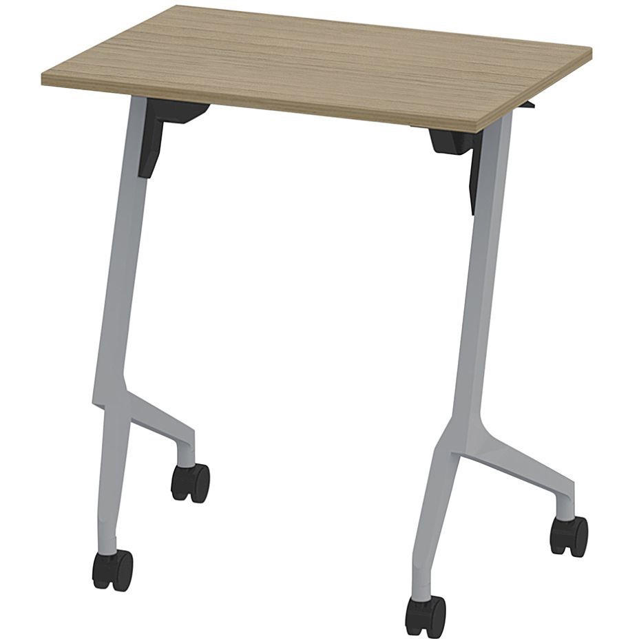 THN-064LS1-Z571 折りたたみテーブル スレント 棚付＜配送時組立サービス付＞ イトーキ 色(天板)71/アッシュドオークM 高さ720mm幅650mm奥行450mm  THN-064LS1-Z571 31,187円