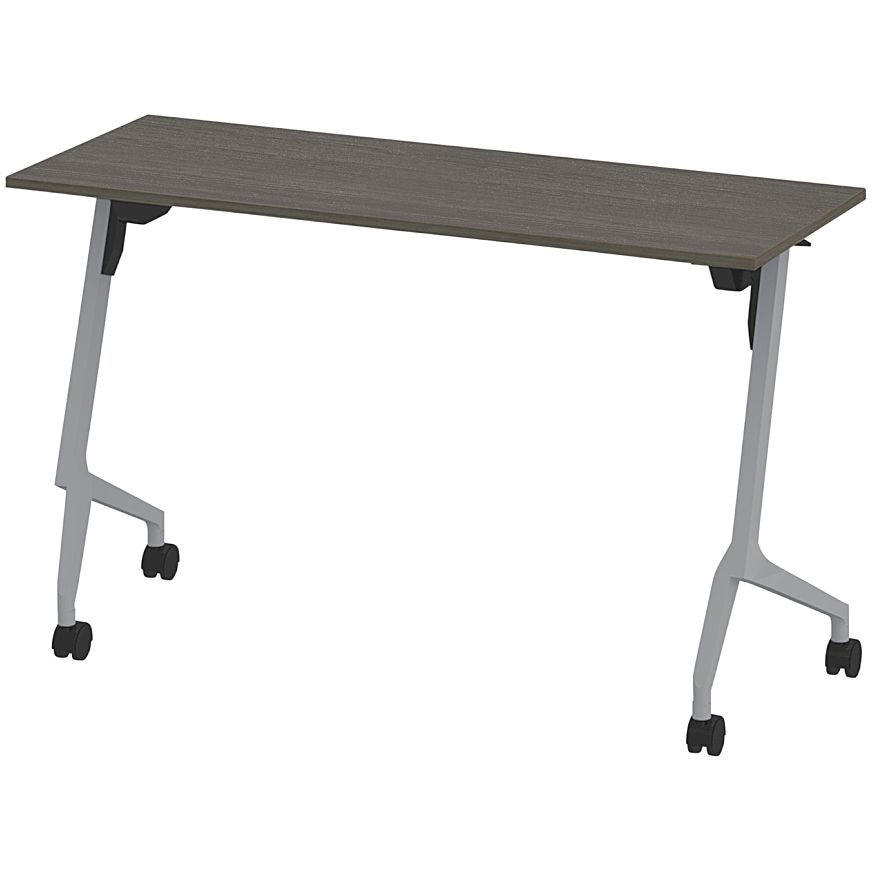 組立式テーブル ミーティングテーブル 幅1800×奥行600×高さ720mm パネル付