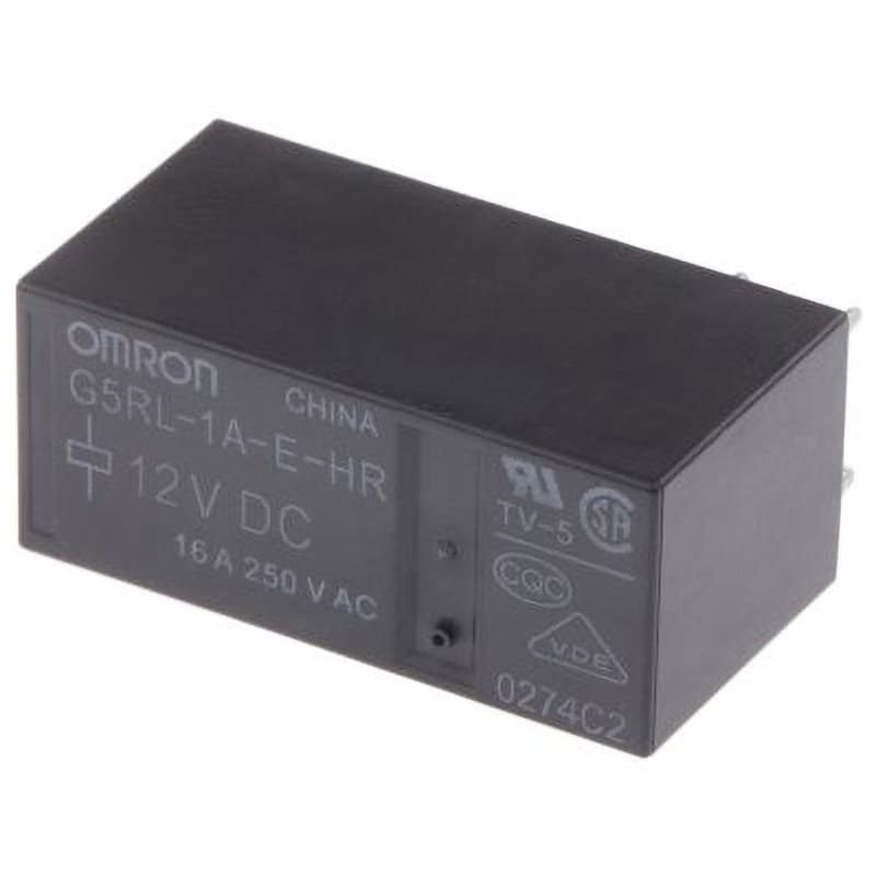 Omron パワーリレー 16A コイル抵抗360Ω 長さ29mm