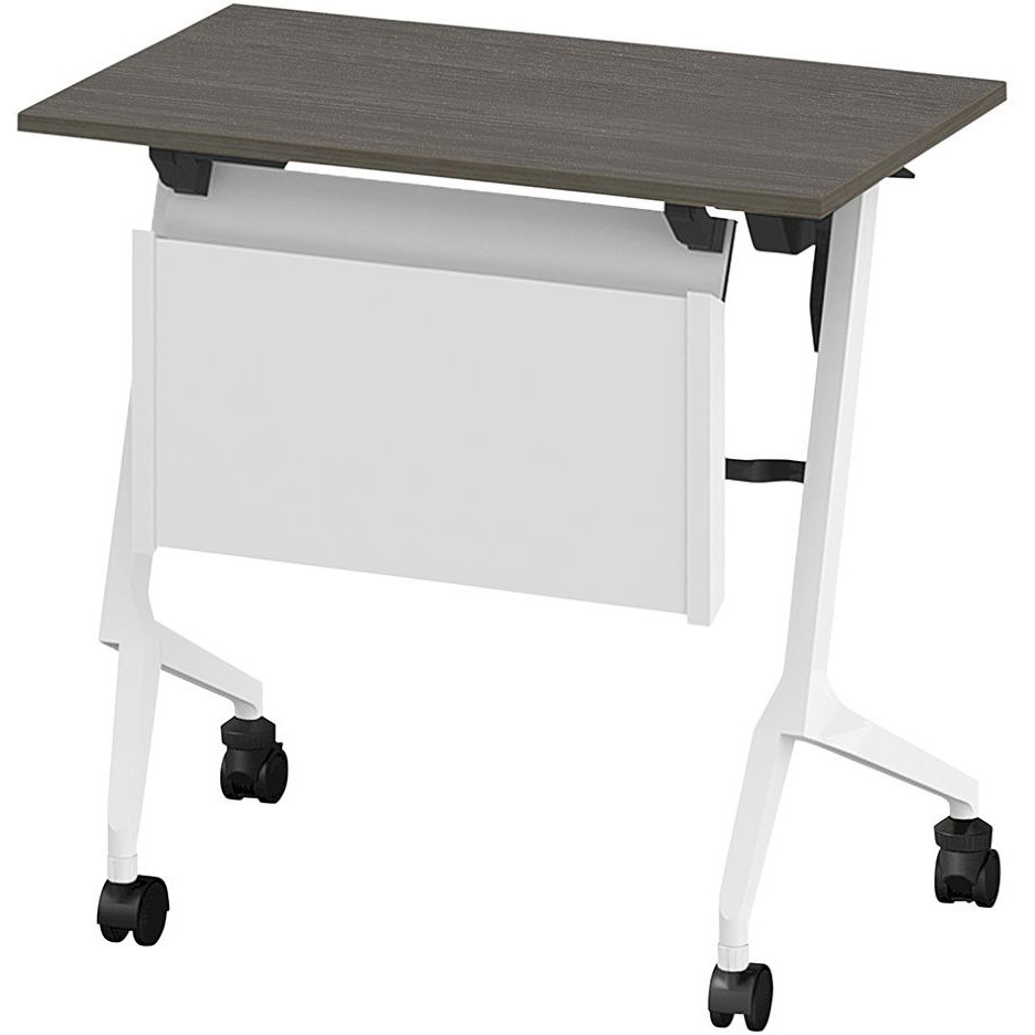 THN-074MXL-W981 折りたたみテーブル スレント 配線ダクト スチール幕板付 リフトロックキャスター＜配送時組立サービス付＞ 1台 イトーキ 【通販モノタロウ】