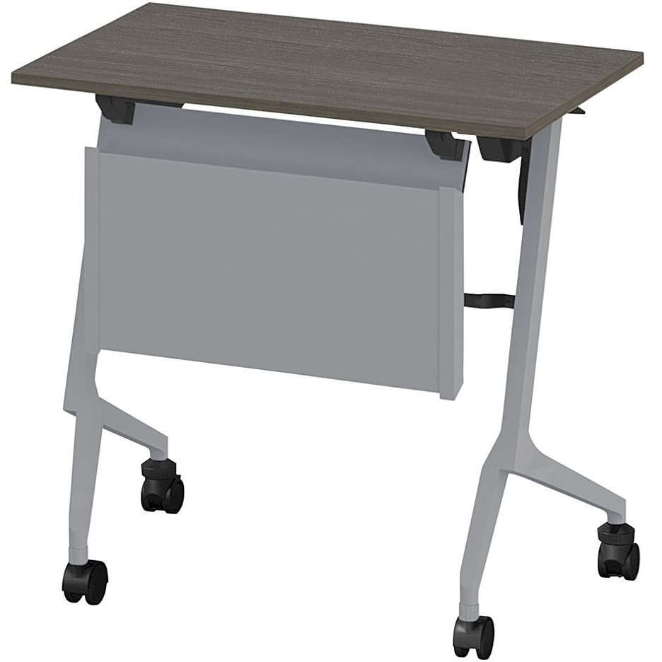 THN-074MXL-Z581 折りたたみテーブル スレント 配線ダクト スチール幕板付 リフトロックキャスター＜配送時組立サービス付＞ 1台 イトーキ 【通販モノタロウ】