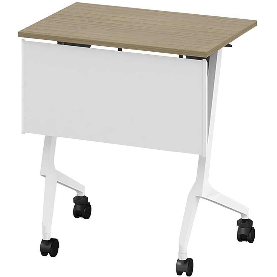 THN-064KSL-W971 折りたたみテーブル スレント 樹脂幕板付 棚付 リフトロックキャスター＜配送時組立サービス付＞ 1台 イトーキ 【通販モノタロウ】