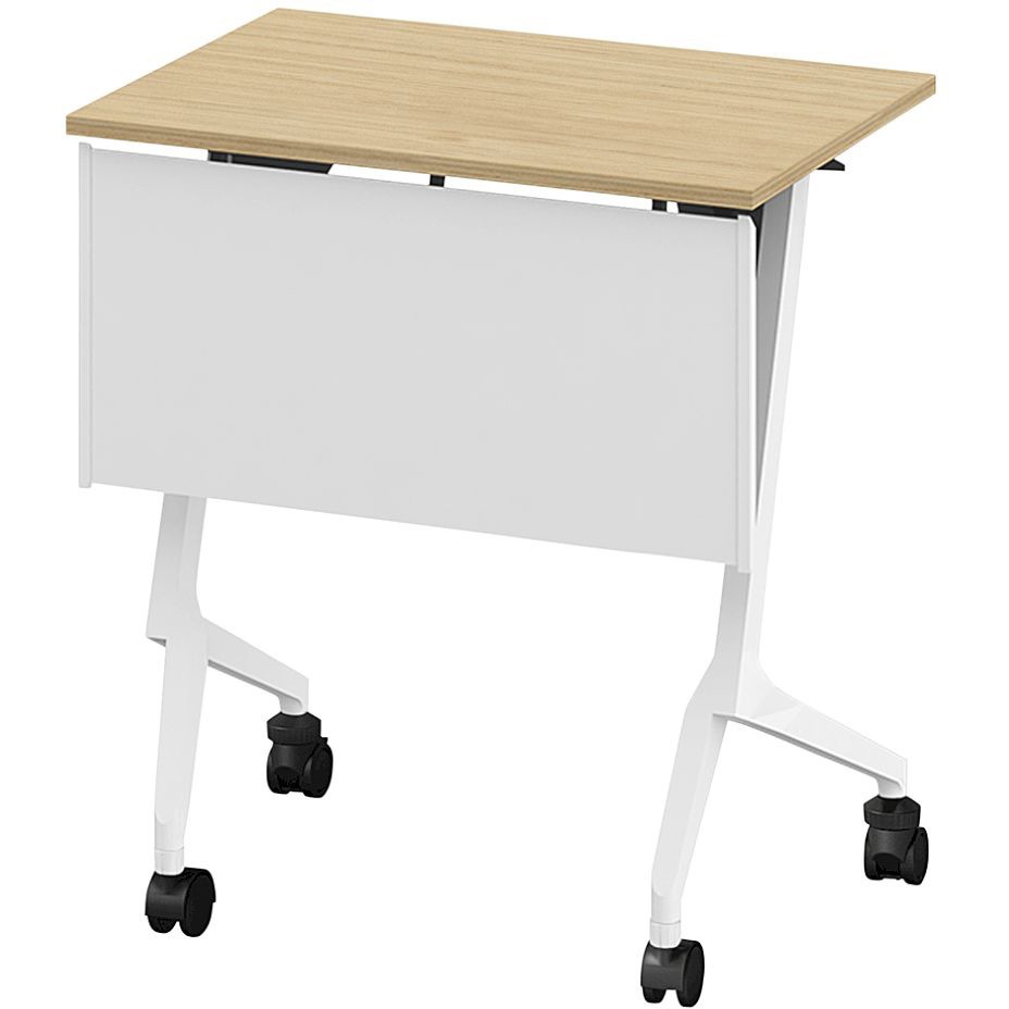 THN-064KSL-W992 折りたたみテーブル スレント 樹脂幕板付 棚付 リフトロックキャスター＜配送時組立サービス付＞ 1台 イトーキ 【通販モノタロウ】