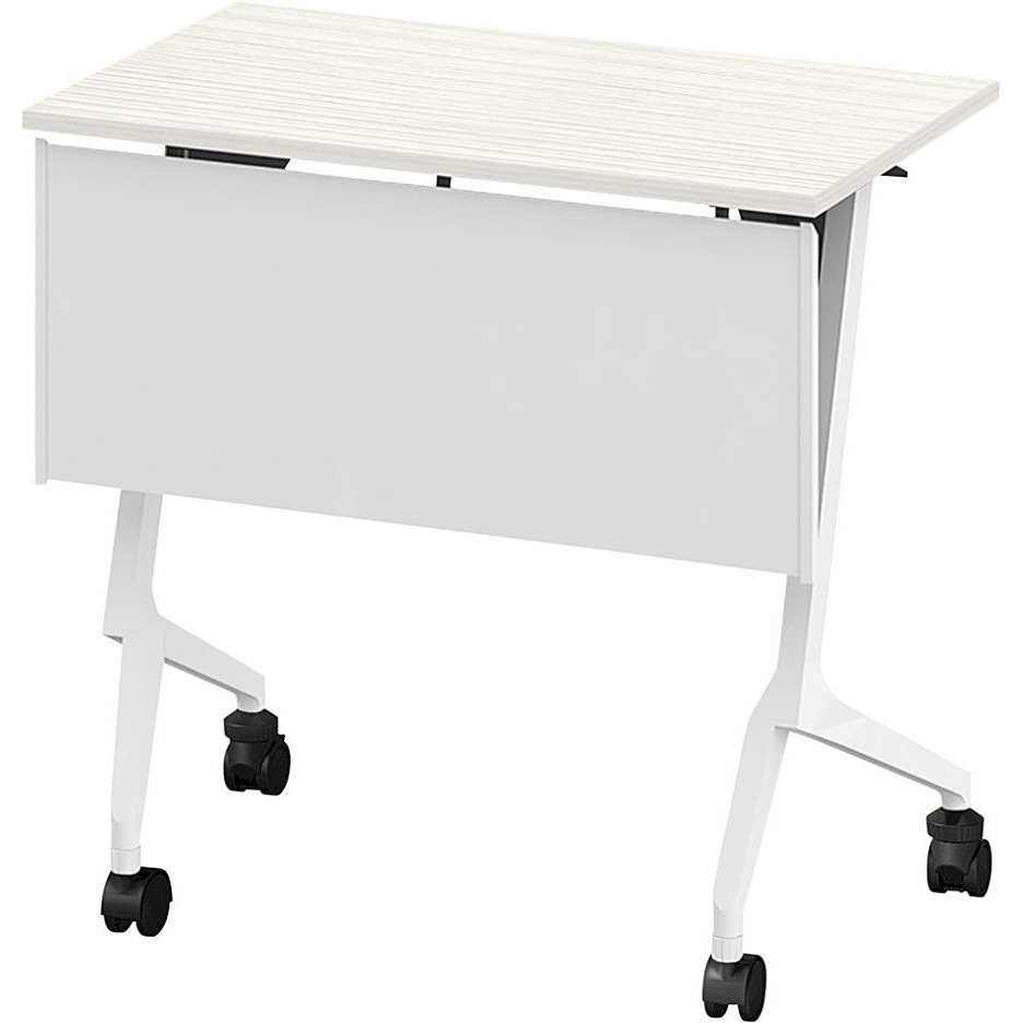 THN-074KXL-W961 折りたたみテーブル スレント 樹脂幕板付 リフトロックキャスター＜配送時組立サービス付＞ 1台 イトーキ 【通販モノタロウ】 43,537円