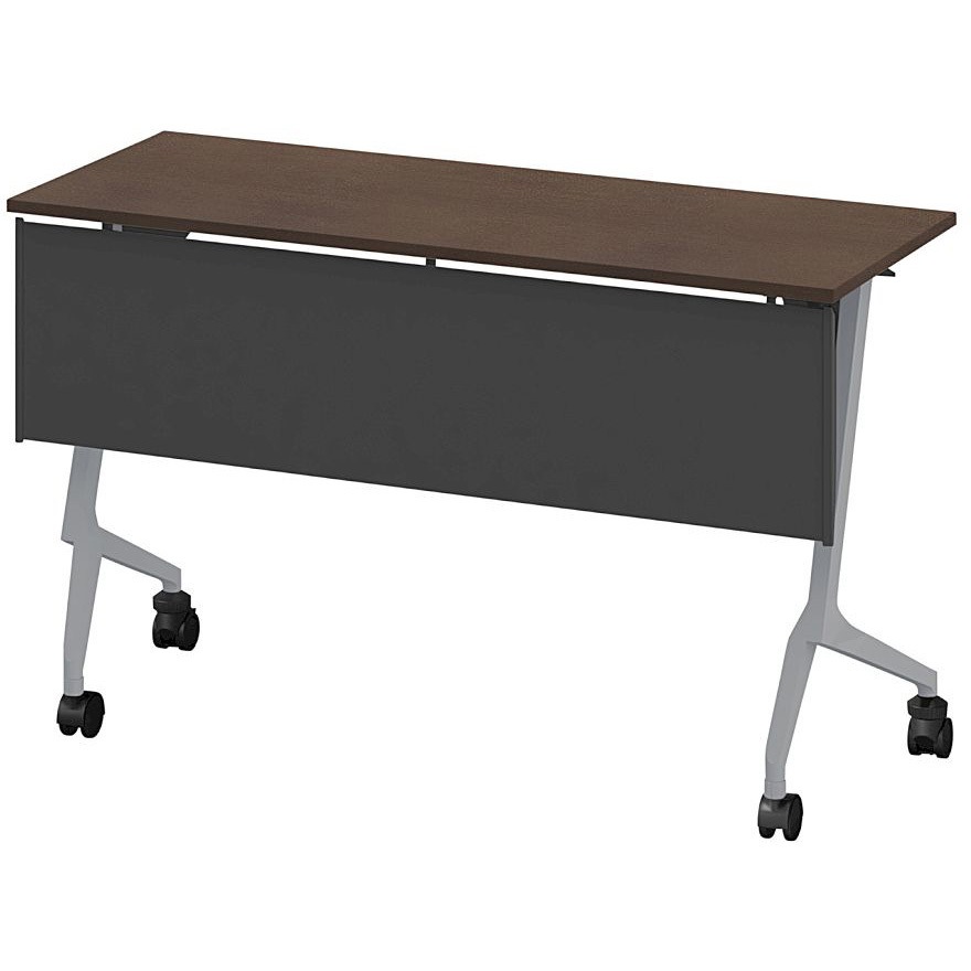 THN-124KXL-Z582 折りたたみテーブル スレント 樹脂幕板付 リフトロックキャスター＜配送時組立サービス付＞ 1台 イトーキ 【通販モノタロウ】