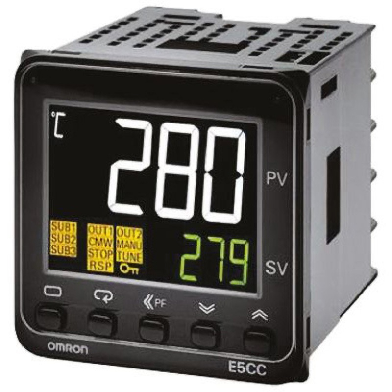 E5CC-QX3D5M-005 Omron 温度調節器 (PID制御) 電圧 1個 omron(オムロン) 【通販モノタロウ】