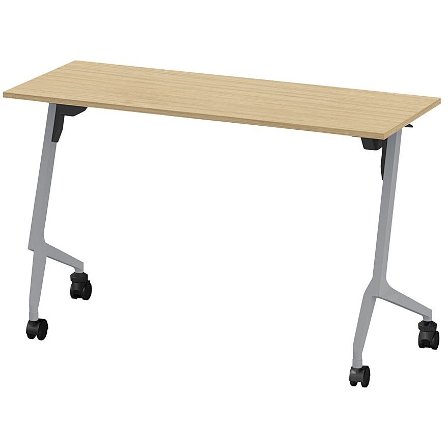 THN-124LSL-Z592 折りたたみテーブル スレント 棚付 リフトロック