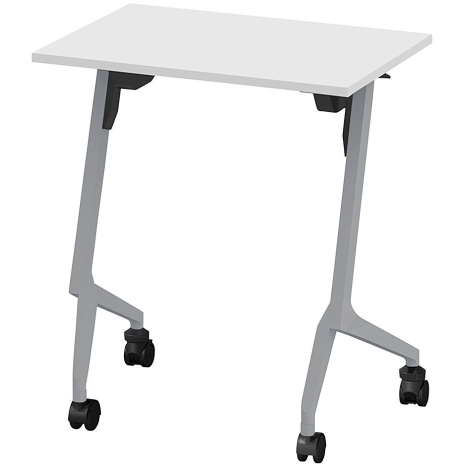 THN-064LXL-Z5W9 折りたたみテーブル スレント リフトロックキャスター＜配送時組立サービス付＞ イトーキ 色(天板)W9/ホワイト 高さ720mm幅650mm奥行450mm  THN-064LXL-Z5W9