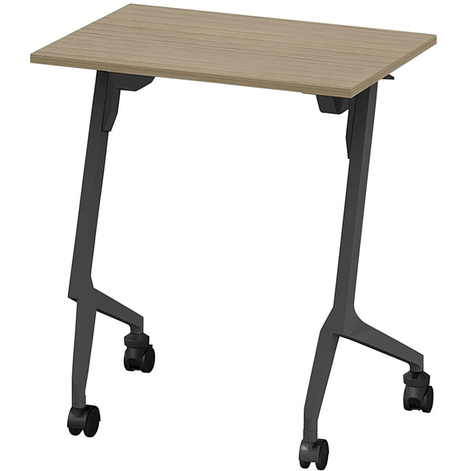 THN-064LXL-T171 折りたたみテーブル スレント リフトロックキャスター＜配送時組立サービス付＞ イトーキ 色(天板)71/アッシュドオークM 高さ720mm幅650mm奥行450mm  THN-064LXL-T171