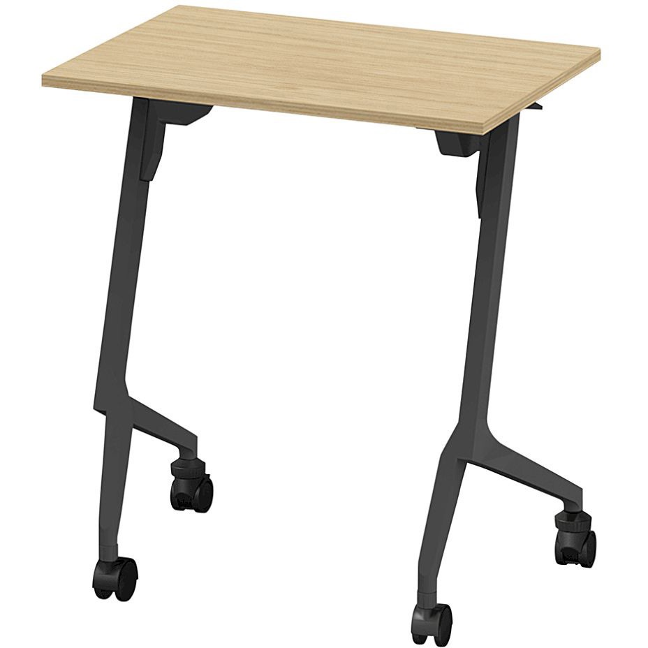 THN-064LXL-T192 折りたたみテーブル スレント リフトロックキャスター＜配送時組立サービス付＞ イトーキ 色(天板)92/ホワイトオーク 高さ720mm幅650mm奥行450mm  THN-064LXL-T192