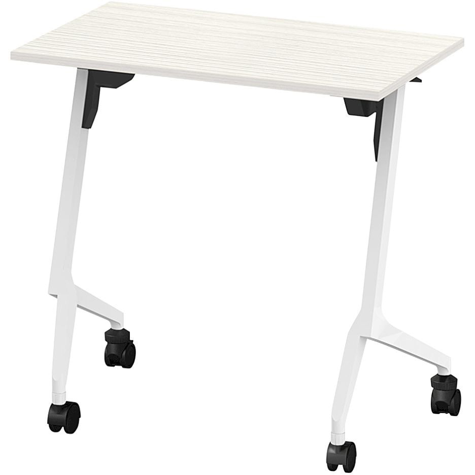 THN-074LXL-W961 折りたたみテーブル スレント リフトロックキャスター＜配送時組立サービス付＞ イトーキ 色(天板)61/アッシュドパイン 高さ720mm幅750mm奥行450mm  THN-074LXL-W961