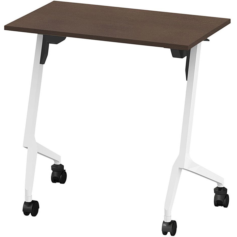 THN-074LXL-W982 折りたたみテーブル スレント リフトロックキャスター＜配送時組立サービス付＞ イトーキ 色(天板)82/ブラックウォールナット 高さ720mm幅750mm奥行450mm  THN-074LXL-W982