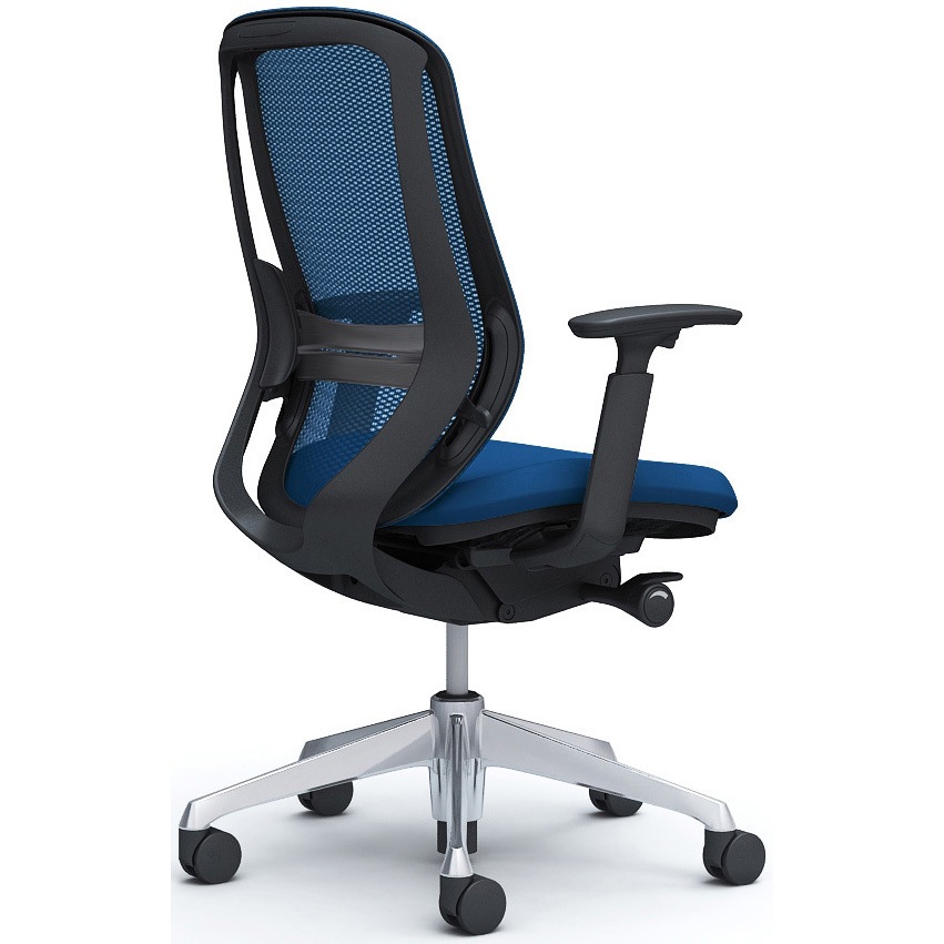 C685BS FMP3 シルフィー 可動肘 背メッシュ ハイ ブラックボディ