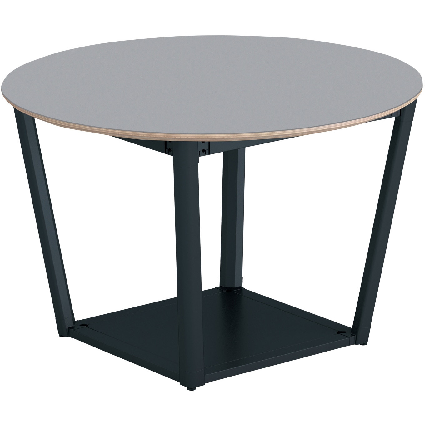 LT-RGC10MLE6AF75 オフィスラウンジテーブル リージョンボックス脚円形(配送・設置サービス付き) コクヨ 組立・設置・取付 ミドルローテーブルタイプ 高さ624mm幅1050mm奥行1050mm  LT-RGC10MLE6AF75