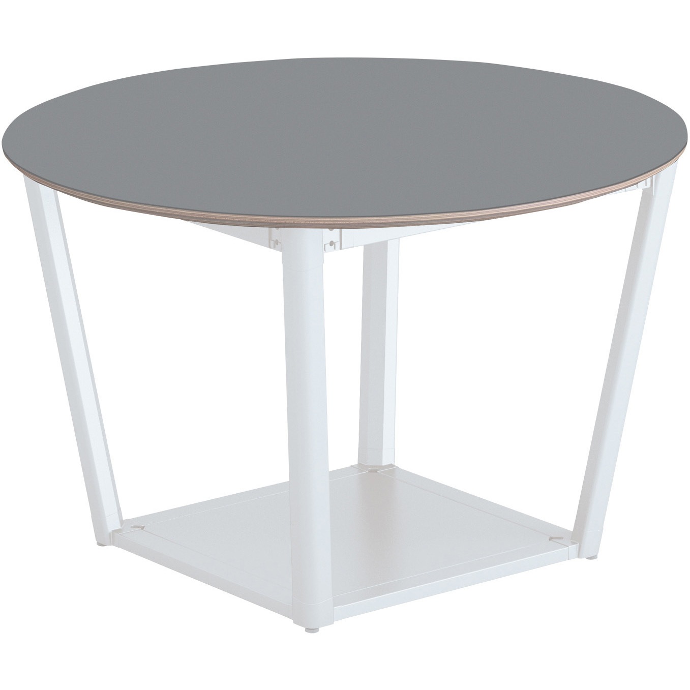 LT-RGC10MLSAAF32 オフィスラウンジテーブル リージョンボックス脚円形(配送・設置サービス付き) コクヨ 組立・設置・取付 ミドルローテーブルタイプ 高さ624mm幅1050mm奥行1050mm  LT-RGC10MLSAAF32