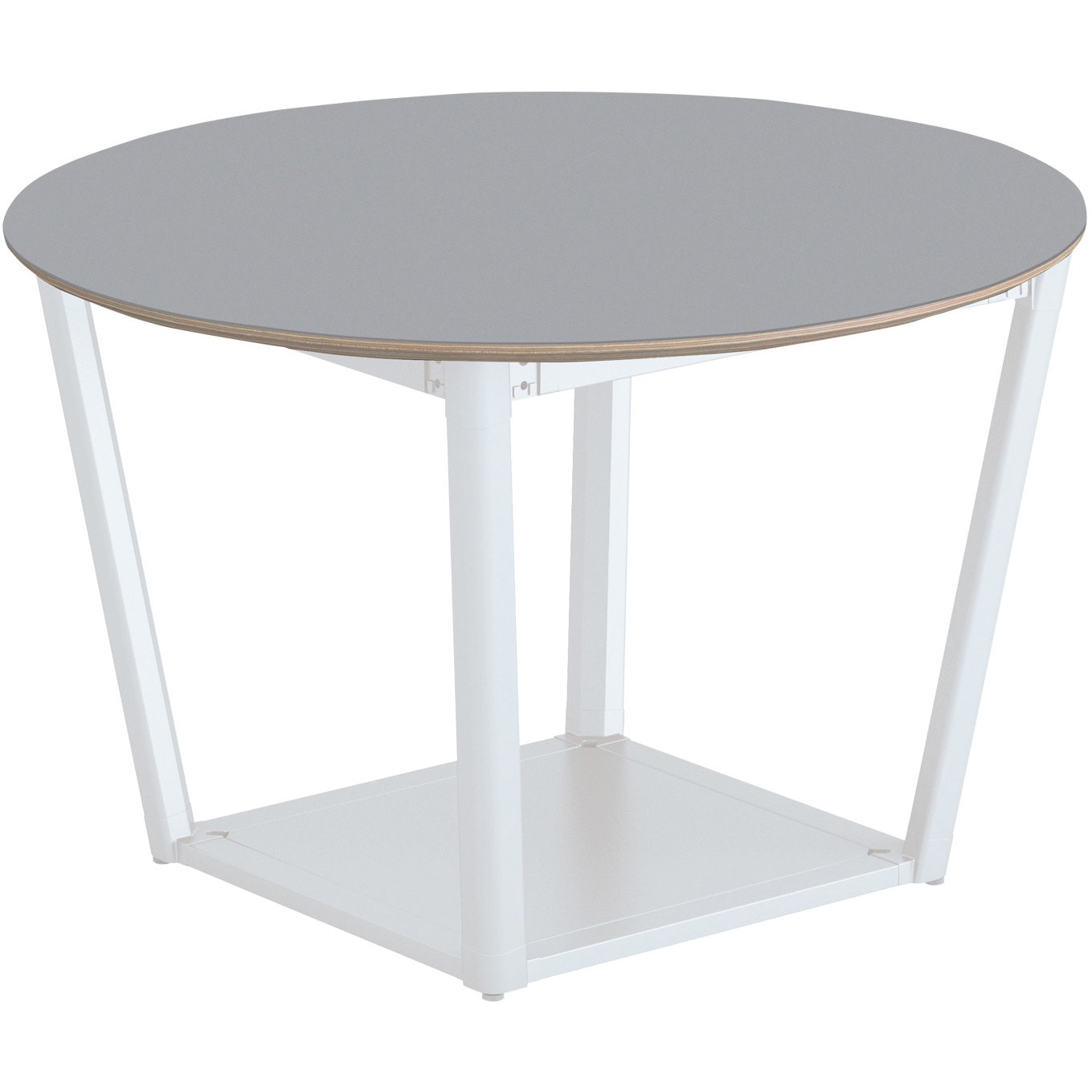 LT-RGC10MLSAAF75 オフィスラウンジテーブル リージョンボックス脚円形(配送・設置サービス付き) コクヨ 組立・設置・取付 ミドルローテーブルタイプ 高さ624mm幅1050mm奥行1050mm  LT-RGC10MLSAAF75