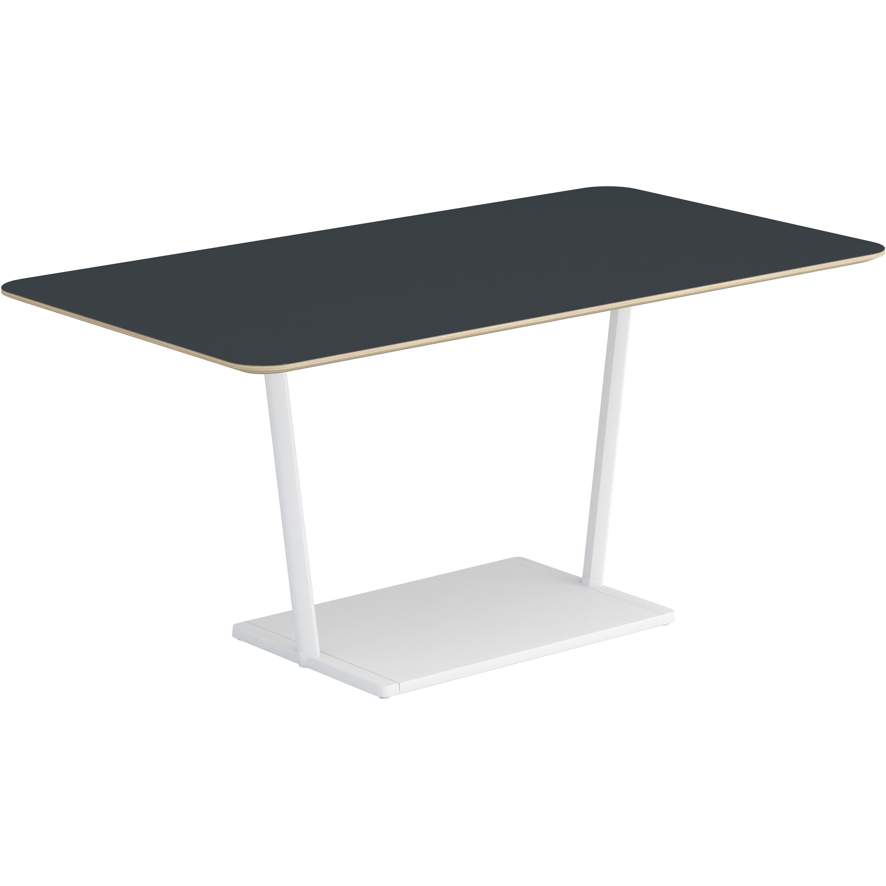 LT-RG169MSAAF66 オフィスラウンジテーブル リージョンT字脚角形(配送・設置サービス付き) コクヨ 組立・設置・取付 ミドルテーブルタイプ 高さ724mm幅1600mm奥行900mm  LT-RG169MSAAF66