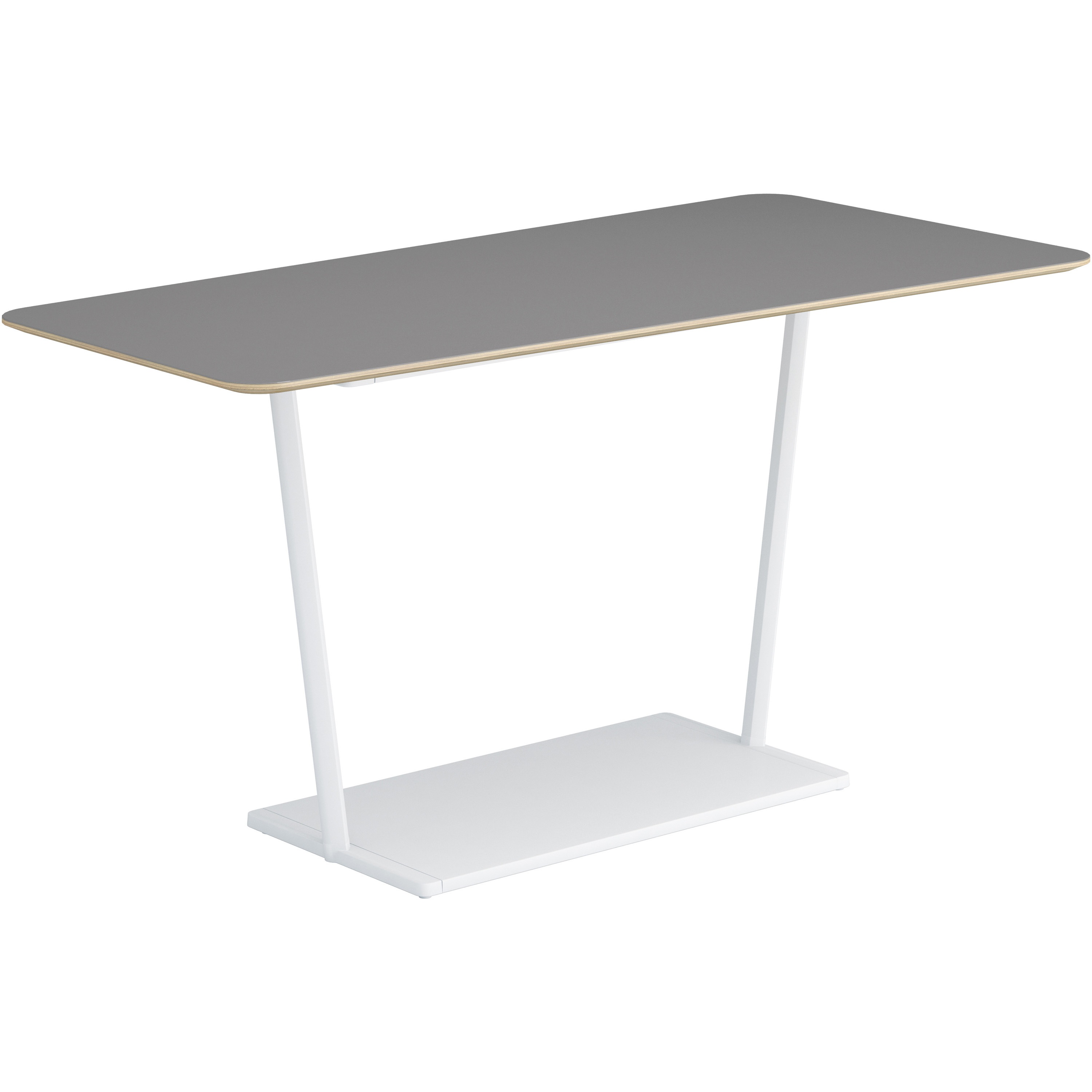 LT-RGD189MHSAAF32 オフィスラウンジテーブル リージョンT字脚台形(配送・設置サービス付き) コクヨ 組立・設置・取付 ミドルハイテーブルタイプ  LT-RGD189MHSAAF32