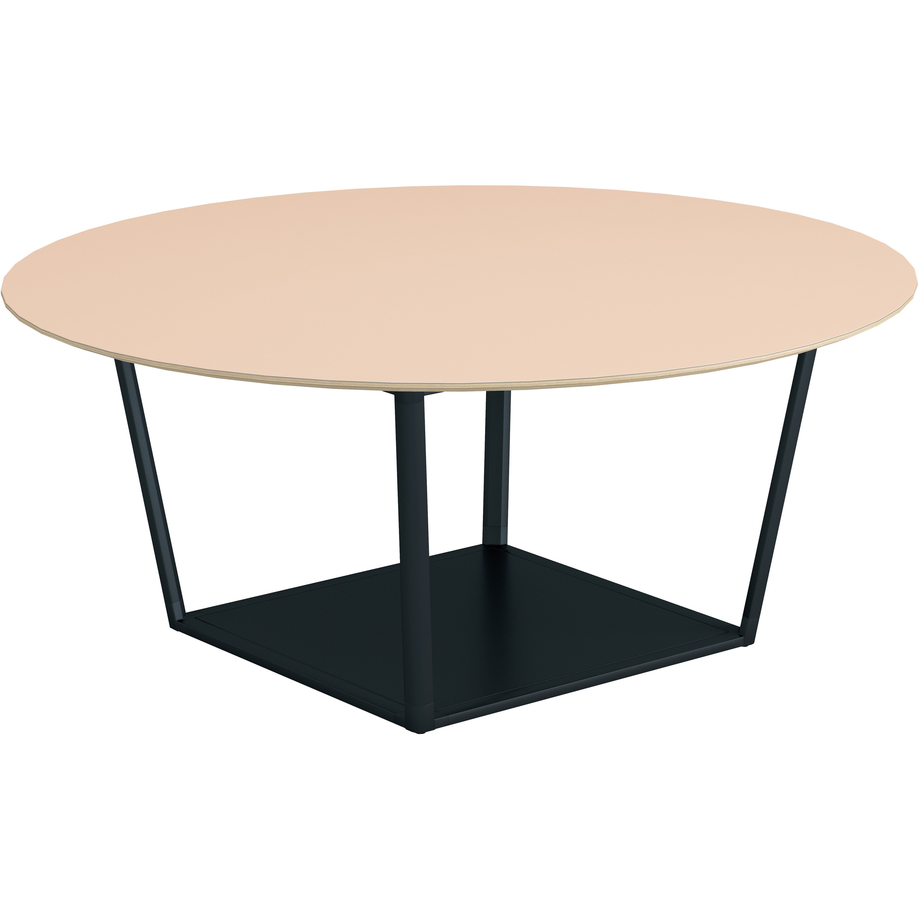 LT-RGC18ME6AF85 オフィスラウンジテーブル リージョンボックス脚円形(配送・設置サービス付き) コクヨ 組立・設置・取付 ミドルテーブルタイプ 高さ724mm幅1800mm奥行1800mm  LT-RGC18ME6AF85