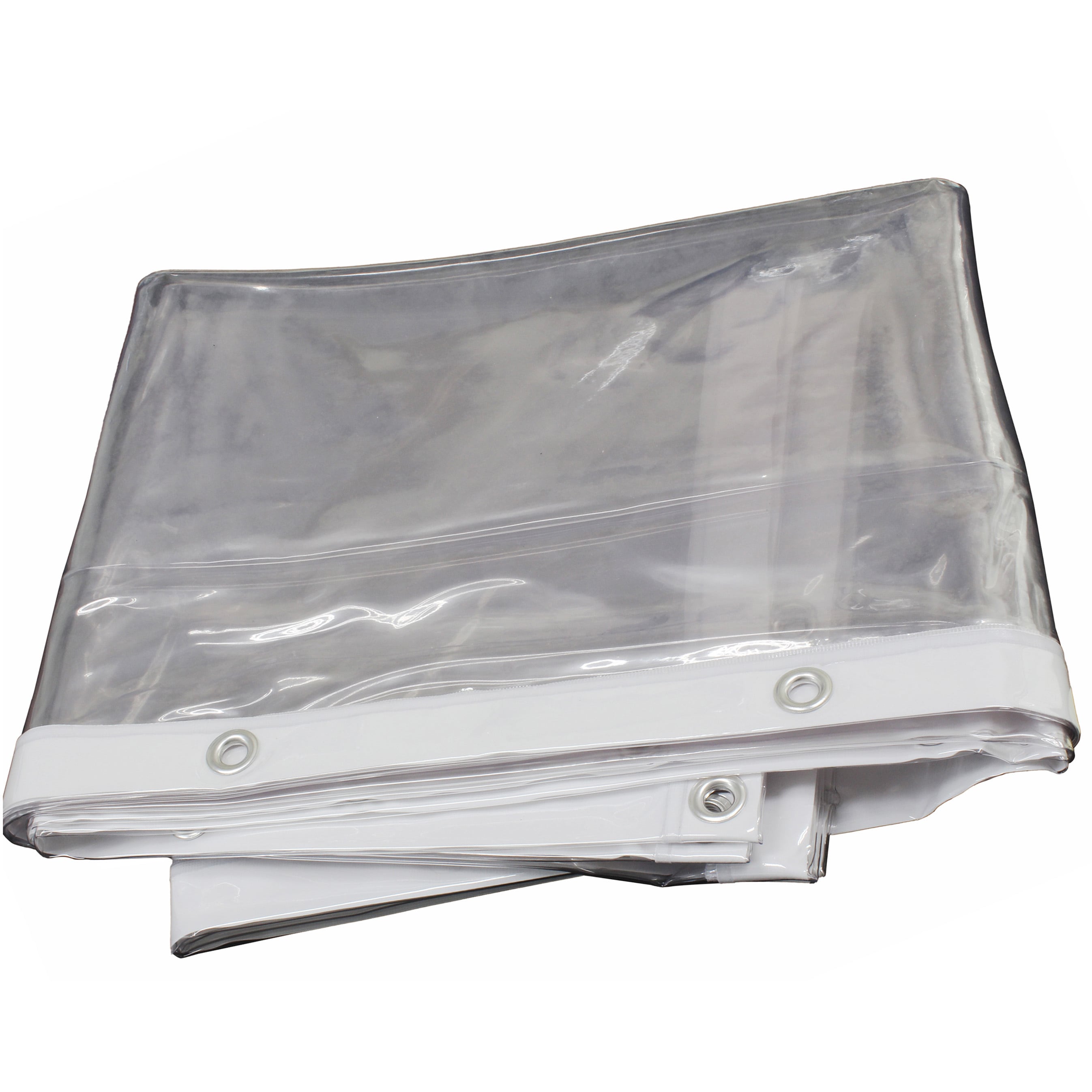 HE-030B-C ビニールカーテン ヒナカ(旧:日中製作所) 透明色 防炎機能付き(糸なし) 幅270cm長さ400cm  HE-030B-C