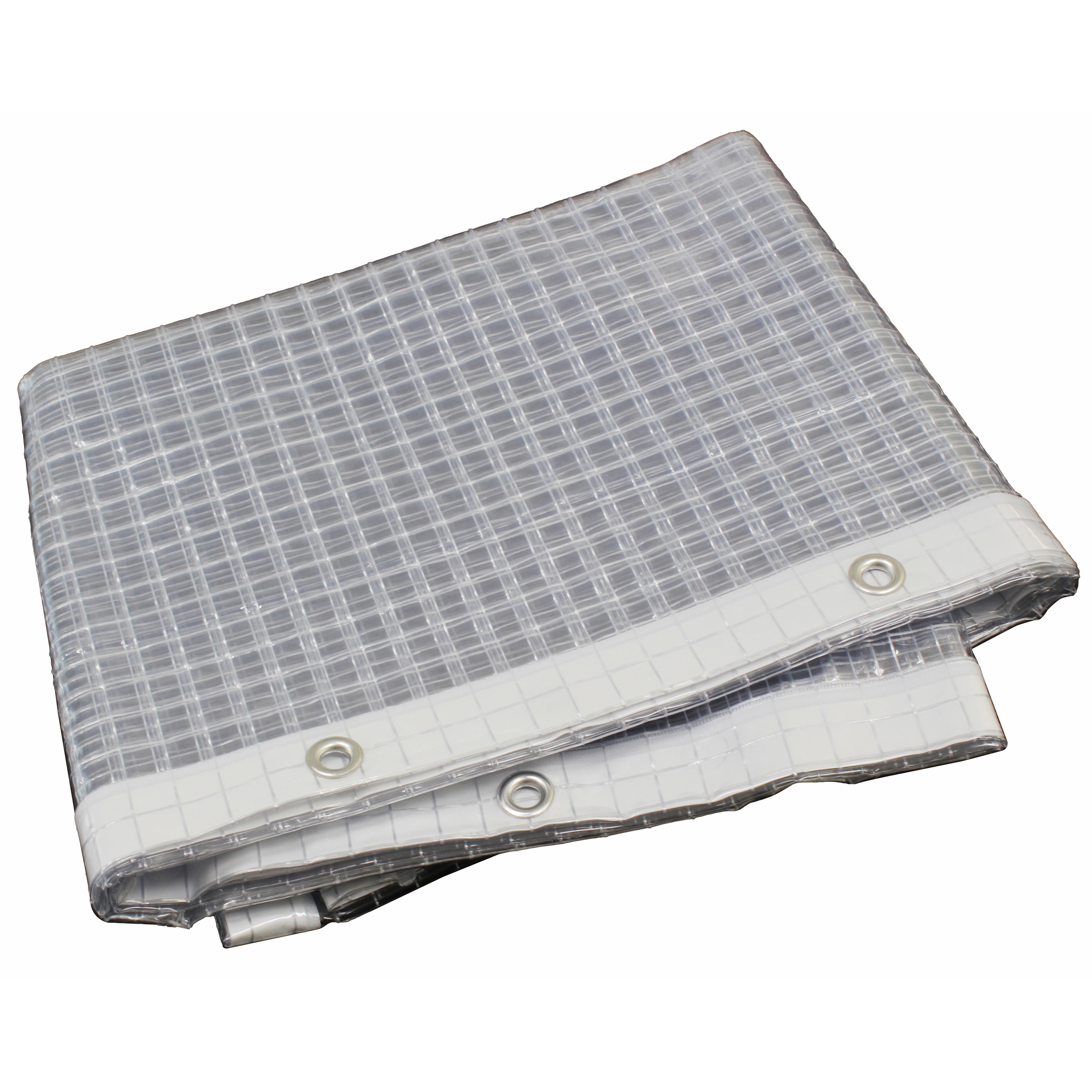 専用 0.55㎜ 糸入りビニールカーテン 幅 8m × 高さ 2m 2枚 RESTA 糸入り