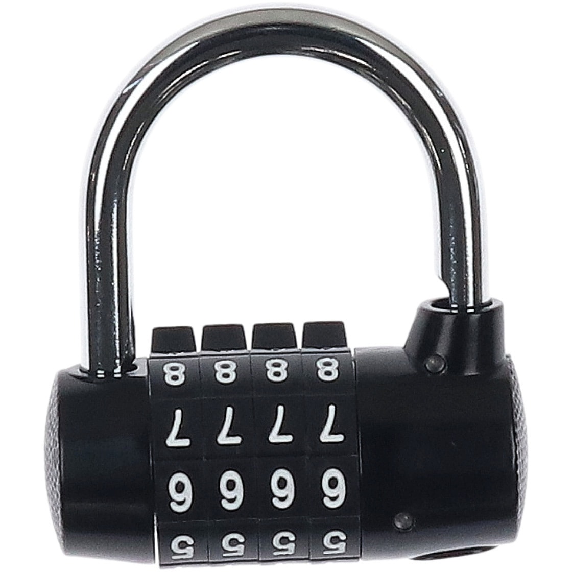 GS-816 外でも使える文字合わせ錠 俵型 ハイロジック ダイヤル式 4段